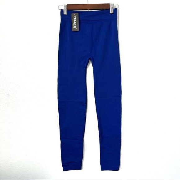 New Yelete Leggings One Size Dark Blue - Picture 1 of 6